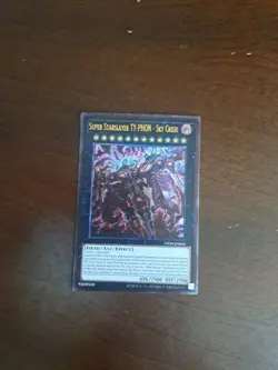 YuGiOh Super Starslayer TY-PHON Sky Crisis OP30-EN003 ultimate nm in hand - Image 1