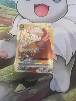Union Arena JJK Rare Battle Yuji Itadori WINNER UAPR/JJK-1-40 English Promo - Image 1