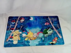 Psyduck Playmat With Zones TCG Card Game Gaming Desk Mat {23.5"L x 14"W} - Image 2