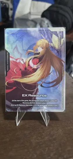 EXRP-004 Gundam Card Game EX Resource (Iron Orphans PC01A) NM - Image 1