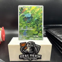 Pokemon Bulbasaur Holofoil Card 166/165 SV Scarlet & Violet 151 Series - Image 1