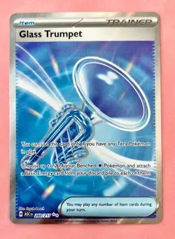 Glass Trumpet 260/217 ME: Ascended Heroes Ultra Rare Pokemon Card NM - Image 1