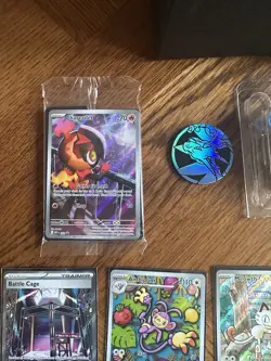 Phantasmal flames ETB bundle with Rare Cards Included. Pack Fresh. - Image 2