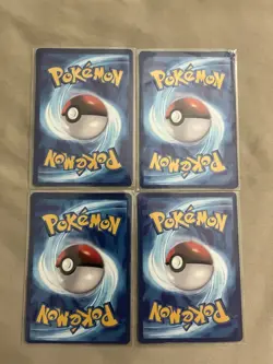 2024 POKEMON Black Edition TCG Mr. Mime Paldea Peru Edition NM 4 Card Lot - Image 2