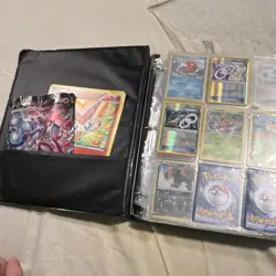 Pokemon TCG Mixed Card Lot in Binder - Magikarp Charmander Squirtle Nintendo - Image 2