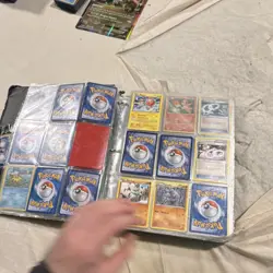 Pokemon TCG Mixed Card Lot in Binder - Magikarp Charmander Squirtle Nintendo - Image 5