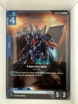 Gundam TCG 2026 GD03 Steel Requiem BLUE Single Cards Select your Card xD - Image 4