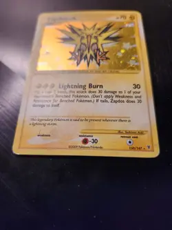 Zapdos Supreme Victors #150/147 Holo Pokemon TCG Card 2009. HP - Image 2
