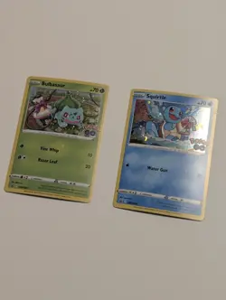 Pokemon TCG Sword & Shield Promo Cards SWSH233 Squirtle & SWSH231 Bulbasaur - Image 2