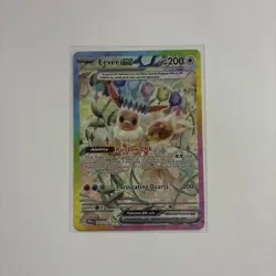 Pokemon Card Eevee EX 167/131 Prismatic Evolutions Ultra Rare SIR - Image 1