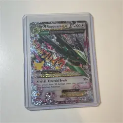 Pokemon M Rayquaza EX Full Art Holo 76/108 Celebrations Classic 220 HP Card - Image 1