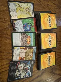 Neopets Trading Card Game Lot - Vira, Siyana, Faerie Slingshot, Foil, about 120 - Image 2