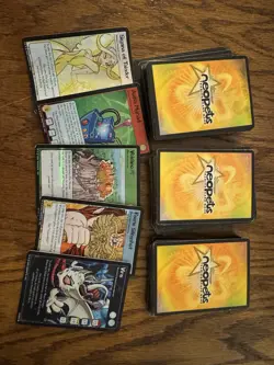 Neopets Trading Card Game Lot - Vira, Siyana, Faerie Slingshot, Foil, about 120 - Image 3