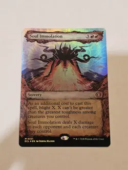 Soul Immolation (Showcase) Lorwyn Eclipsed Foil - Image 1