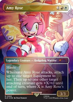 1x Amy Rose - Foil Near Mint MTG Magic - Kid Icarus - - Image 1