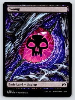 Tarkir Dragonstorm Swamp 289 Magic The Gathering - Image 1