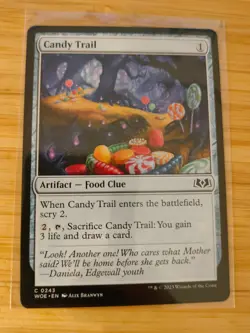 MTG Candy Trail 243 Wilds of Eldraine M/NM Free UK P&P - Image 1