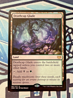 Deathcap Glade #261/277 MTG Innistrad Crimson Vow NM Non-Foil - Image 1