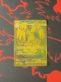 Mega Dragonite Ex 295/217 GOLD HYPER RARE POKEMON ASCENDED HEROES OC Mint/NM - Image 1