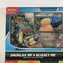 NEW Pokemon Special Collection Boxes LOT of 2 SNORLAX & INCINEROAR EX - Image 2