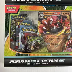 NEW Pokemon Special Collection Boxes LOT of 2 SNORLAX & INCINEROAR EX - Image 4