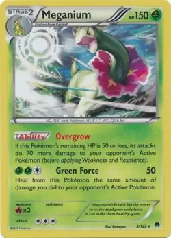 Meganium - 3/122 - Cosmos Holo Theme Deck Exclusive NM, English Pokemon Theme De - Image 1