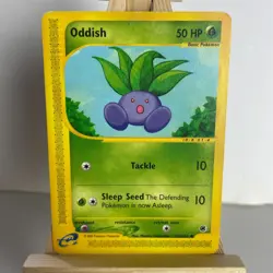 Oddish 122/165 Expedition Common Pokemon Moderate Play+ - Image 1