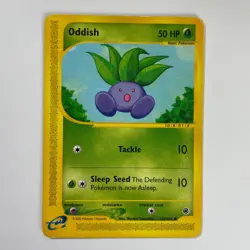 Oddish 122/165 Expedition Common Pokemon Moderate Play+ - Image 3