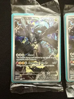 Pokemon TCG N’s Zekrom Promo Ascended Heroes Sealed x2 - Image 3