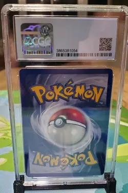 CGC EX/NM+ 6.5 Ninetales Pokemon Base Set Holo Rare 12/102 - Image 3