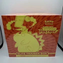 Pokemon Vivid Voltage ETB Elite Trainer Box Sealed Sword and Shield Rip plz Read 820650106798 - Image 1