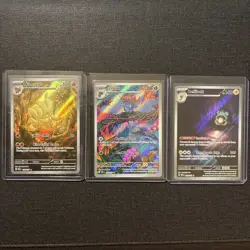 Ninetails/Gloom/Bellibolt Illustration Rares LP/NM Pokemon TCG - Image 1
