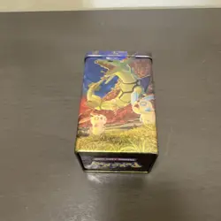 Nintendo Pokemon TCG Rayquaza Plusle Minun Tin Deck Box 2004 - Image 3