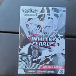 Pokemon TCG Scarlet & Violet White Flare Booster Bundle Sealed 6 Packs - Image 1