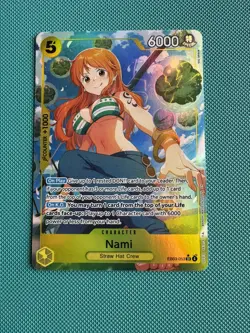 Nami EB03-053 SR Alt Art Heroines Edition ENGLISH One Piece CCG - Image 1