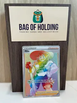 Milo - 201/192 - Rebel Clash Secret Rainbow Rare - HOLO - Pokemon Card - NM - Image 1