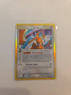 Deoxys Holo Pokemon Card - Delta Species- Holon Phantoms- (2006) - Image 1