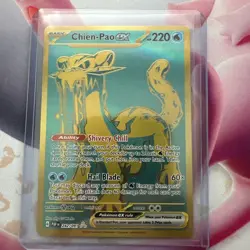 Chien-Pao ex 242/091 Paldean Fates Full Art Hyper Rare Pokemon Card Near Mint - Image 2