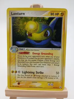 Lanturn 38/101 - EX Hidden Legends - Uncommon Holo LP Pokemon Card, 2004 - Image 1