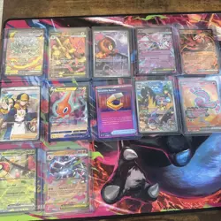 Pokemon Full Art Lot 12 Cards Total - Image 1