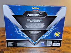 Pokemon TCG: Pikachu V Box Promo Card/Foil/4 Booster Packs Sealed 171261.1 820650851179 - Image 2