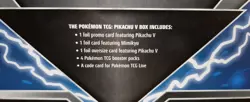 Pokemon TCG: Pikachu V Box Promo Card/Foil/4 Booster Packs Sealed 171261.1 820650851179 - Image 4