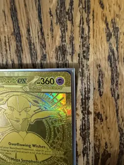 Pokemon Mega Gardevoir EX Holo Rare Gold Card 187/132 ME01 Mega Evolution - Image 5