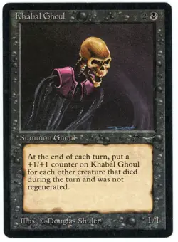 MTG Khabal Ghoul, Arabian Nights, Lightly Played, English - Image 1