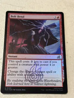 mtg foil Bolt Bend, Avatar Last Airbender eternal, unplayed - Image 1