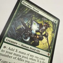 Harabaz Druid x1 MTG Worldwake 1x Magic Excellent Light Play NM - Image 2