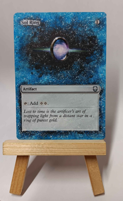 Sol Ring Alter | Hand Painted | OhchitMTG | Magic the Gathering - Image 1