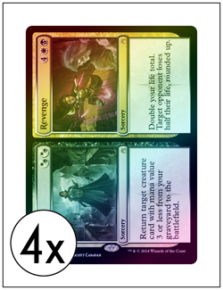 4x Revival Revenge, Foil, Magic the Gathering, MTG NM - Image 1