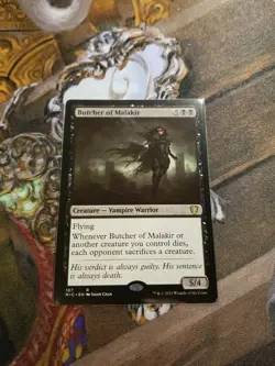 Butcher Of Malakir MTG Commander - Unplayed - - Image 1