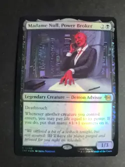 Madame Null, Power Broker (Foil) Rare MTG Ninja Turtles - Image 1